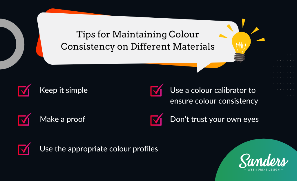 Use Brand Colours Consistently Across All Platforms - Sanders Design