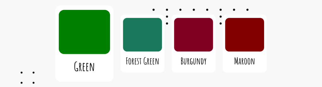 green forest green burgundy maroon - Sanders Design green forest green burgundy maroon - Sanders Design