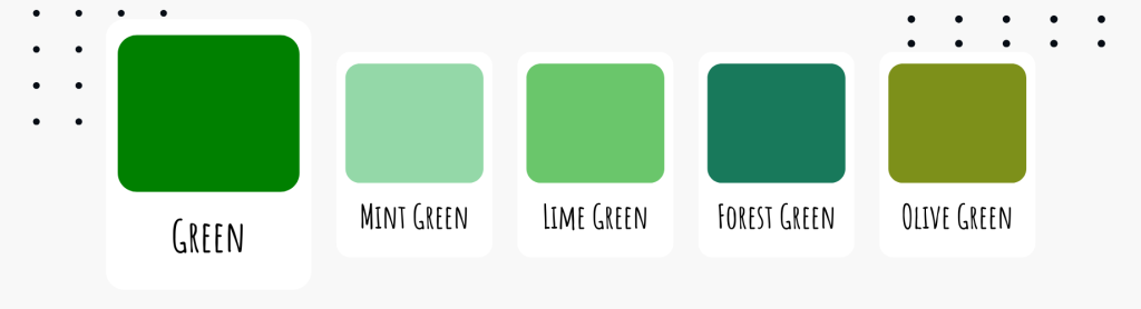 green mint green lime green forest green olive green - Sanders Design green mint green lime green forest green olive green - Sanders Design