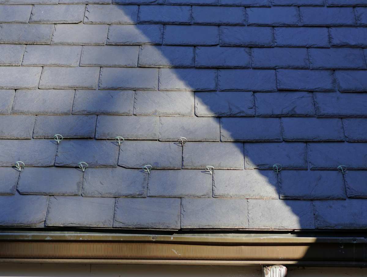 Traditional Cornish slate roofing