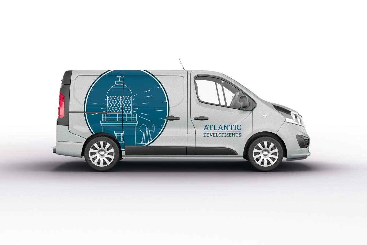 Atlantic Developments branded van