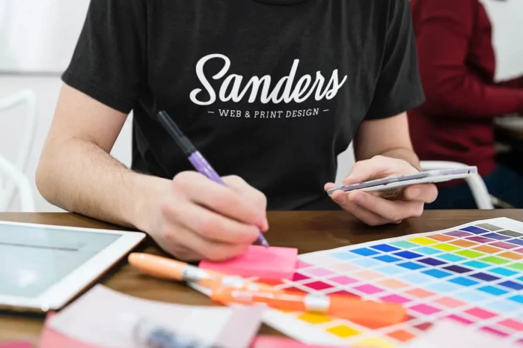 Sanders t shirt 2 webp - Sanders Design